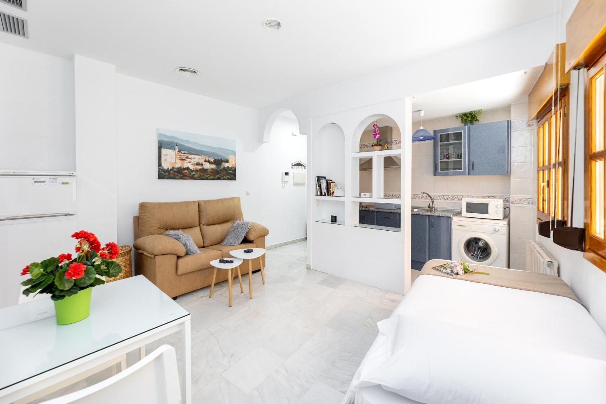 Apartamento Adultos Centro Nueva De La Virgen 2 Free Parking Granada Ngoại thất bức ảnh